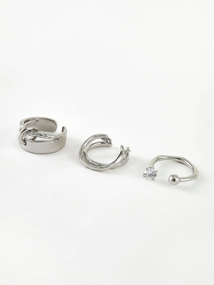 Tiziana™ | Three-Piece Open Hoop Ring