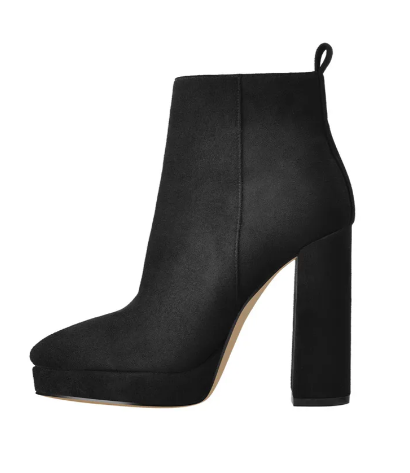 Amelie | Pointed Toe Ankle Boots