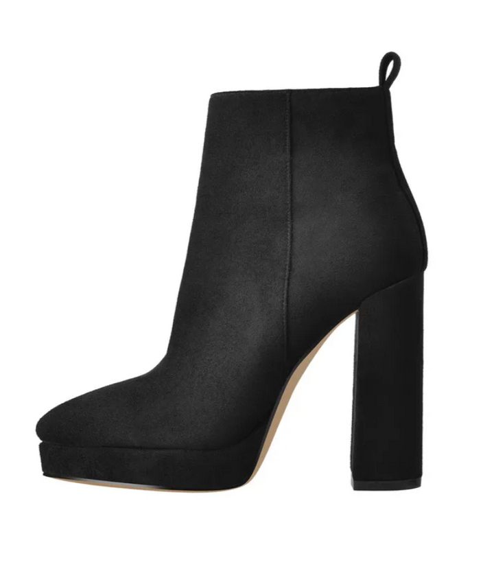 Amelie | Pointed Toe Ankle Boots