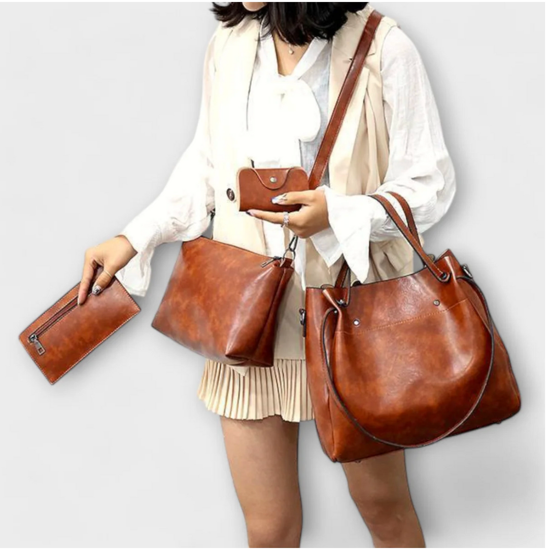 Oriana™ | 4-Piece Vintage Bag Set