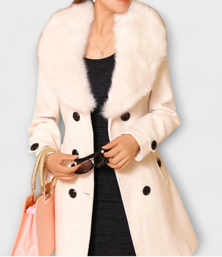 Serena | Fur Collared Jacket