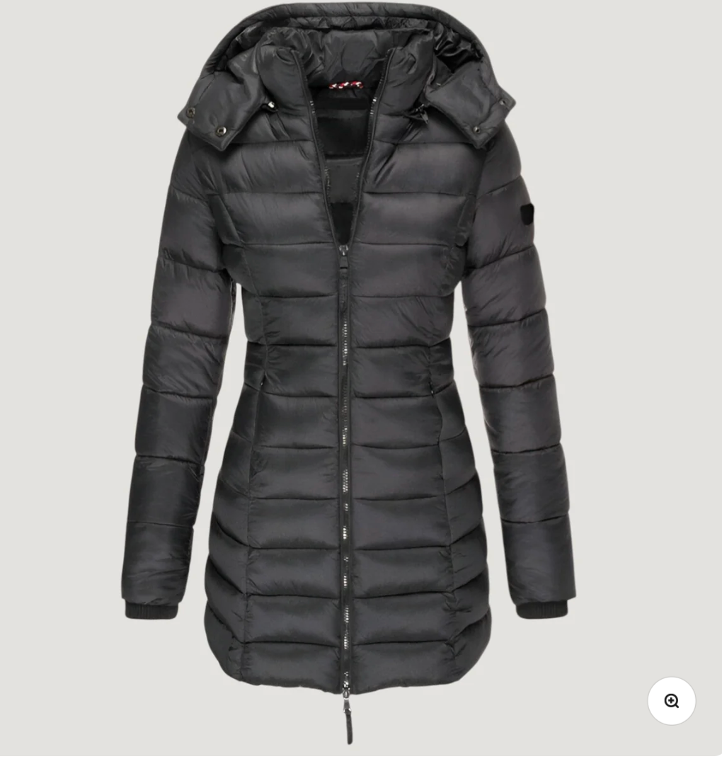 Michela™ | Long Elegance Hooded Coat