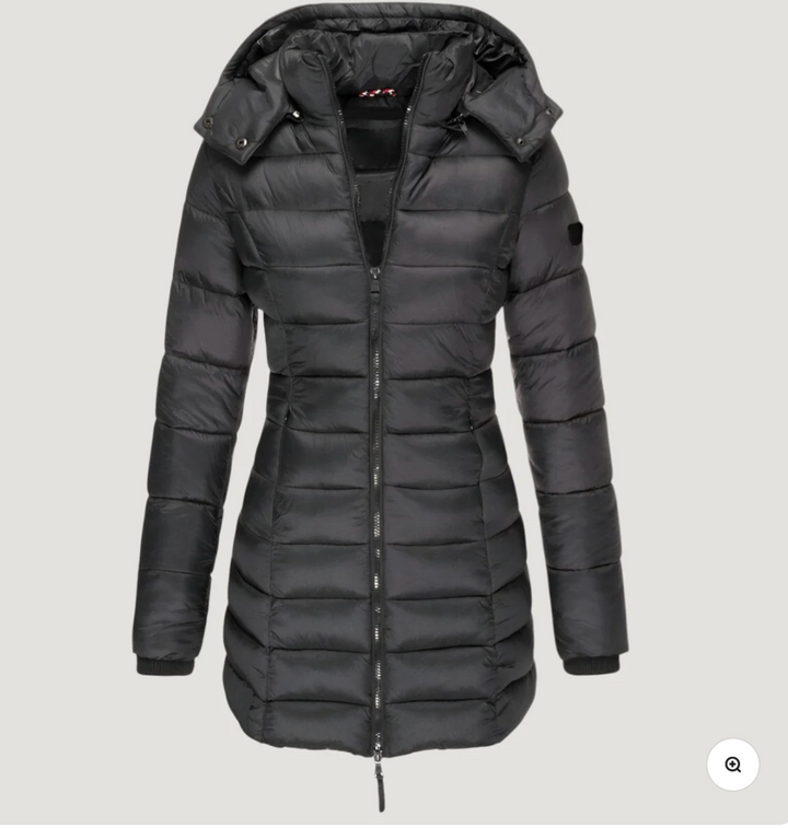 Michela™ | Long Elegance Hooded Coat