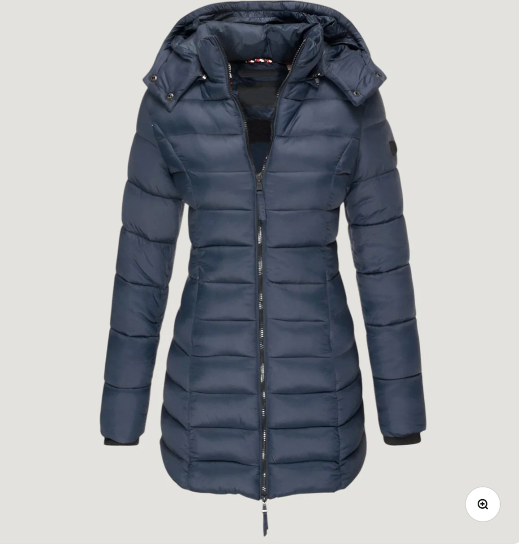 Michela™ | Long Elegance Hooded Coat