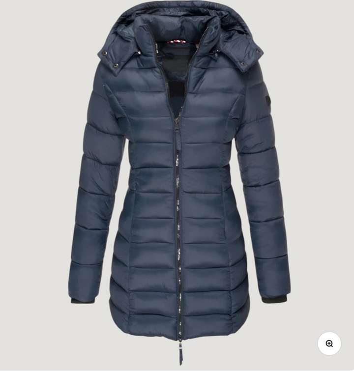 Michela™ | Long Elegance Hooded Coat