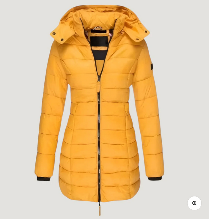 Michela™ | Long Elegance Hooded Coat