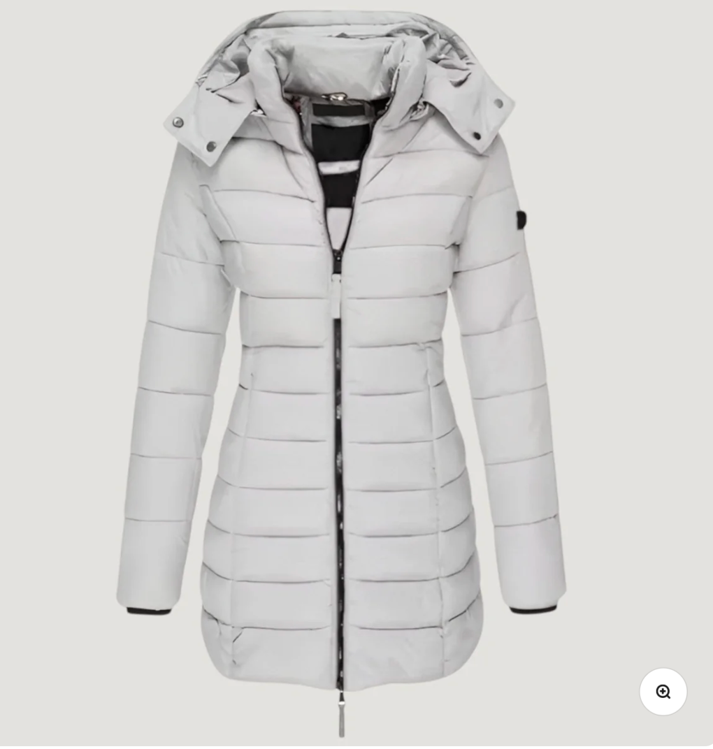 Michela™ | Long Elegance Hooded Coat