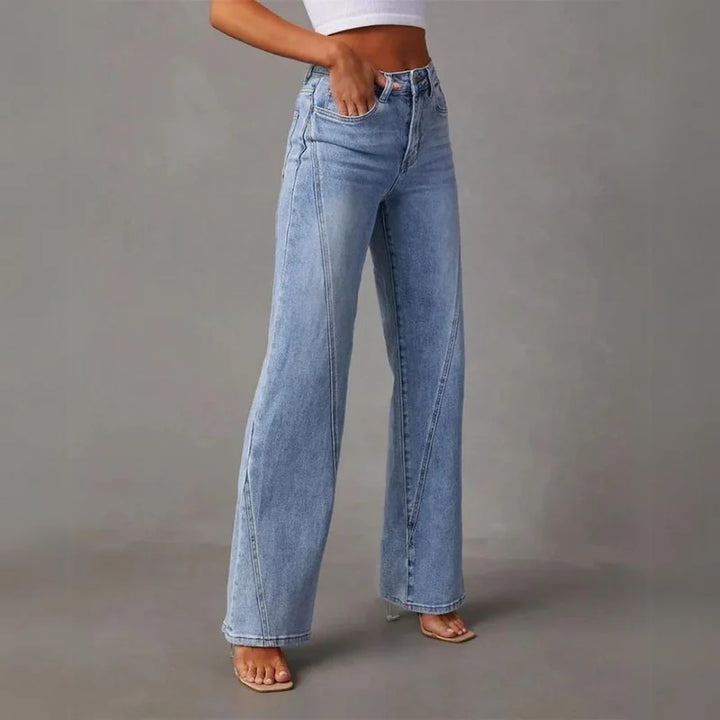 Tatiana | High-Waisted Wide-Leg Jeans