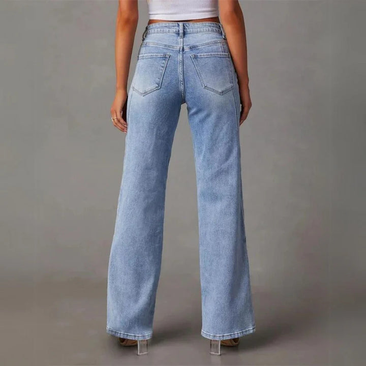 Tatiana | High-Waisted Wide-Leg Jeans