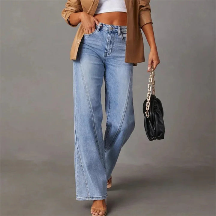 Tatiana | High-Waisted Wide-Leg Jeans