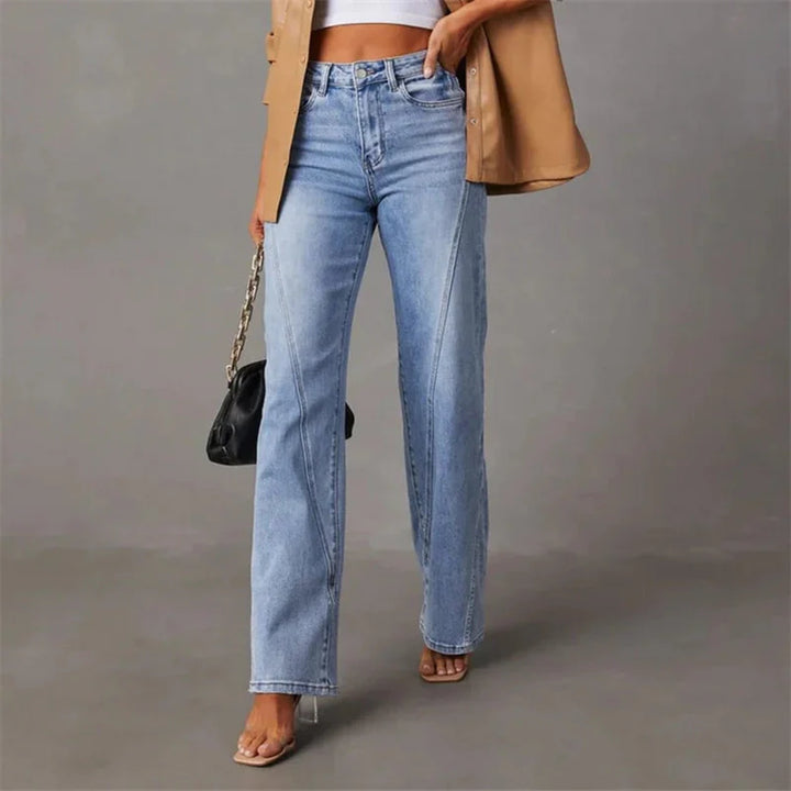 Tatiana | High-Waisted Wide-Leg Jeans