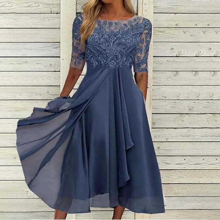 Alessandra™ | Chic Chiffon Dress