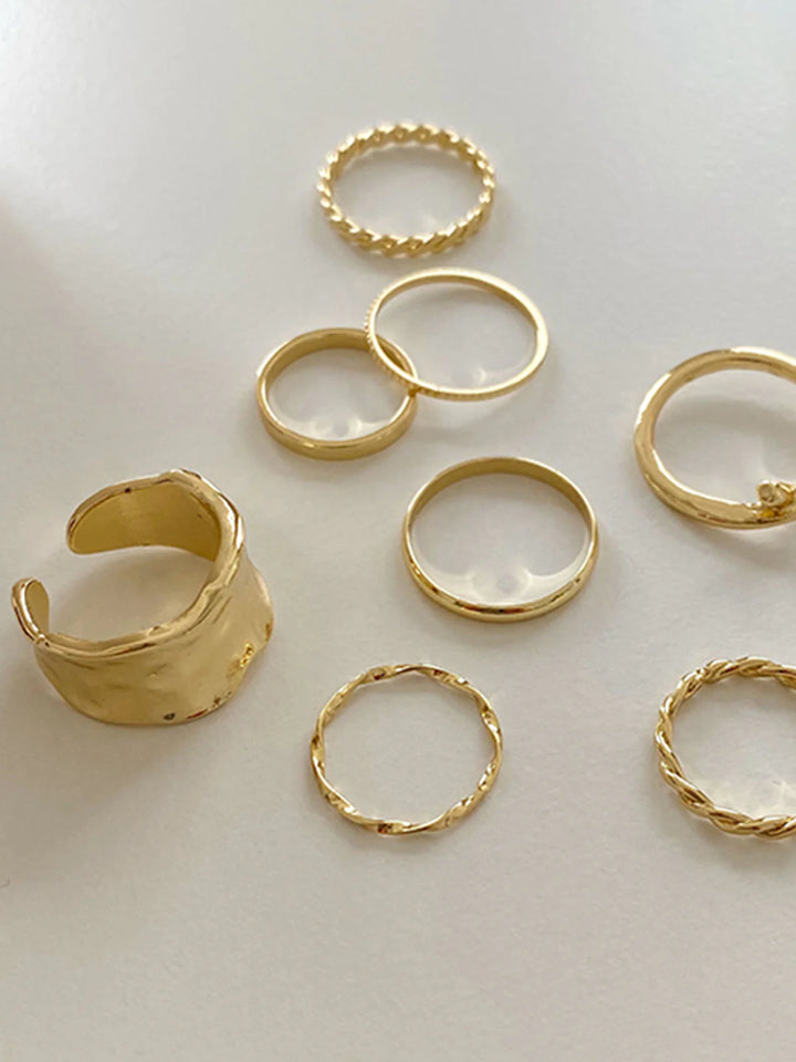 Rosa™ | 8-Piece Simple Ring
