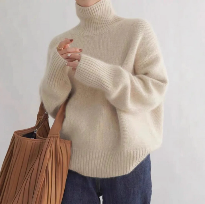 Cassandre™ | Cashmere Turtleneck Sweater