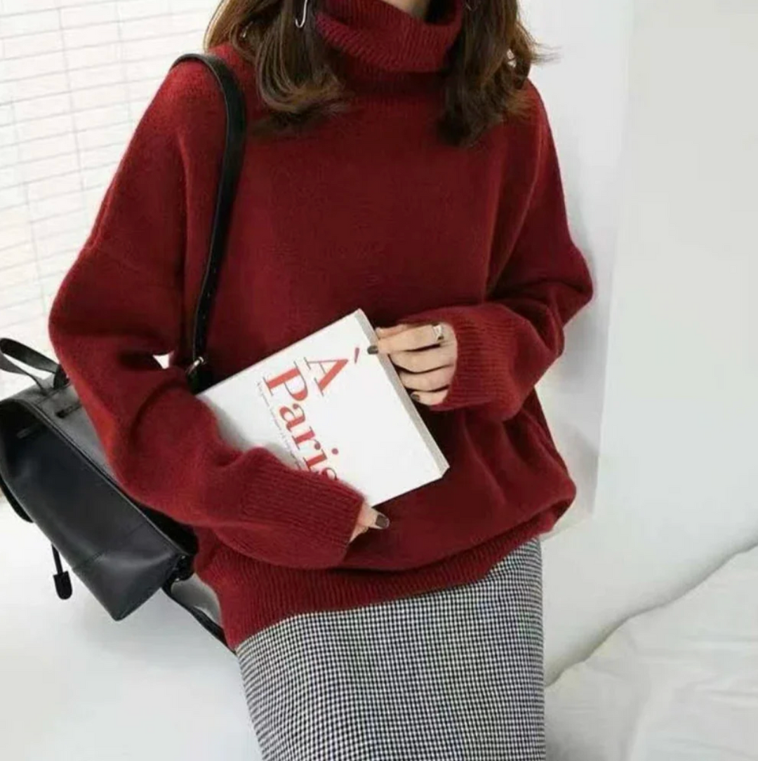 Cassandre™ | Cashmere Turtleneck Sweater