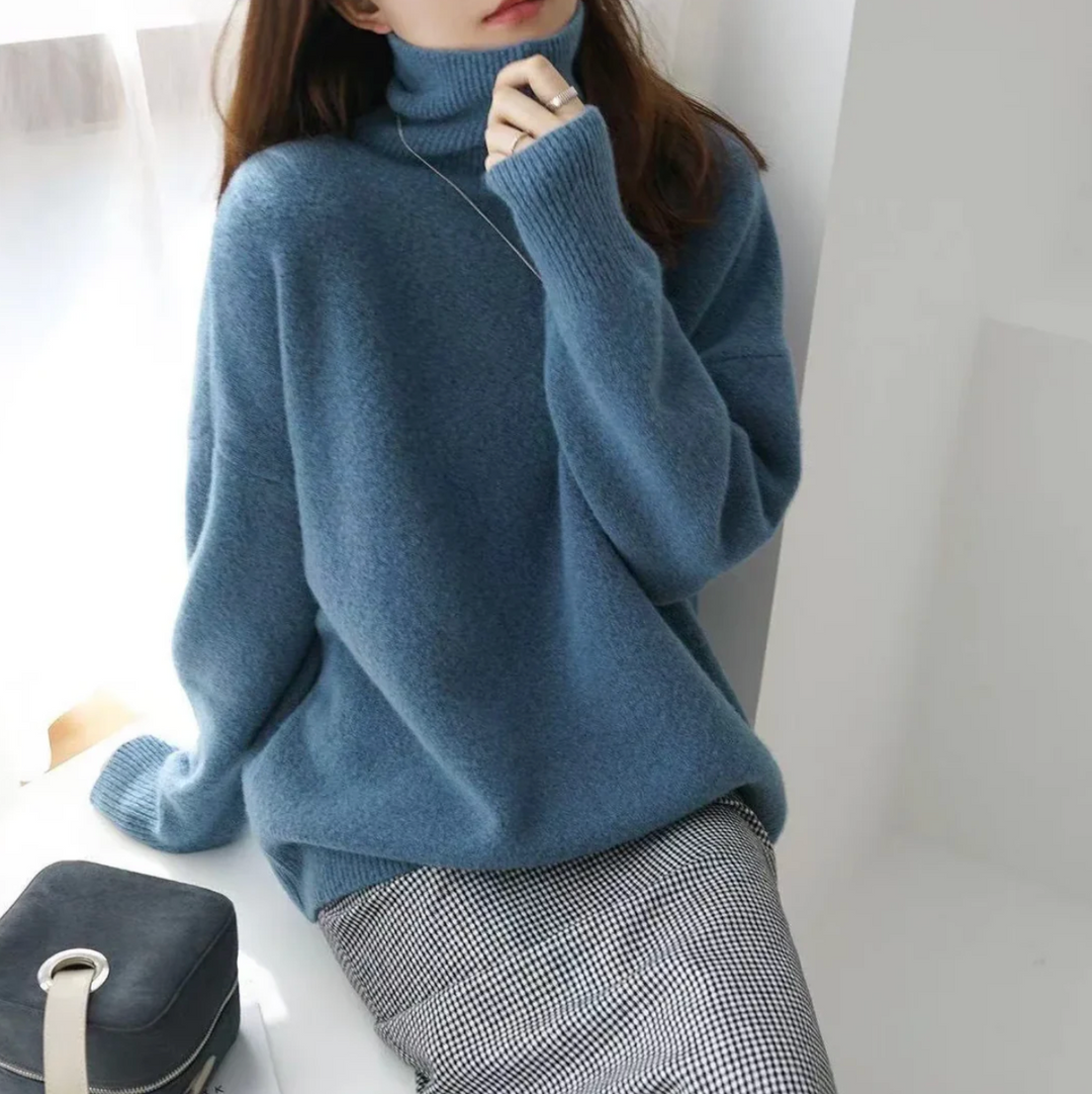 Cassandre™ | Cashmere Turtleneck Sweater
