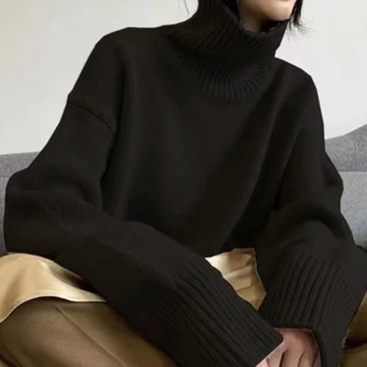 Cassandre™ | Cashmere Turtleneck Sweater