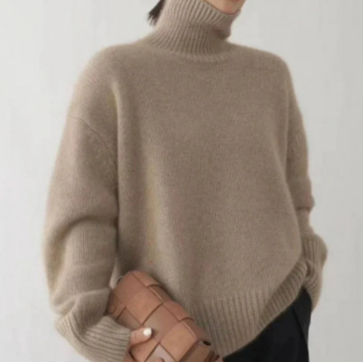 Cassandre™ | Cashmere Turtleneck Sweater