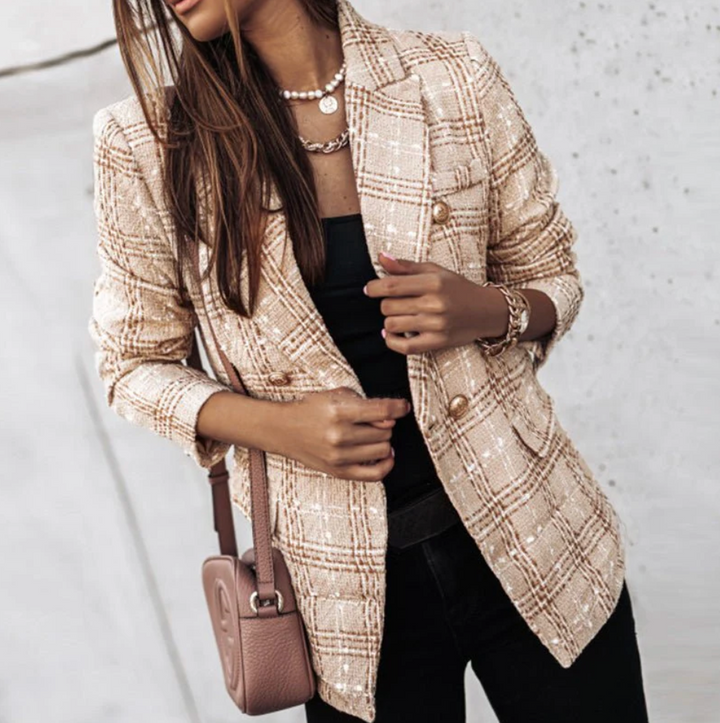Noemi™ | Classic Check Blazer