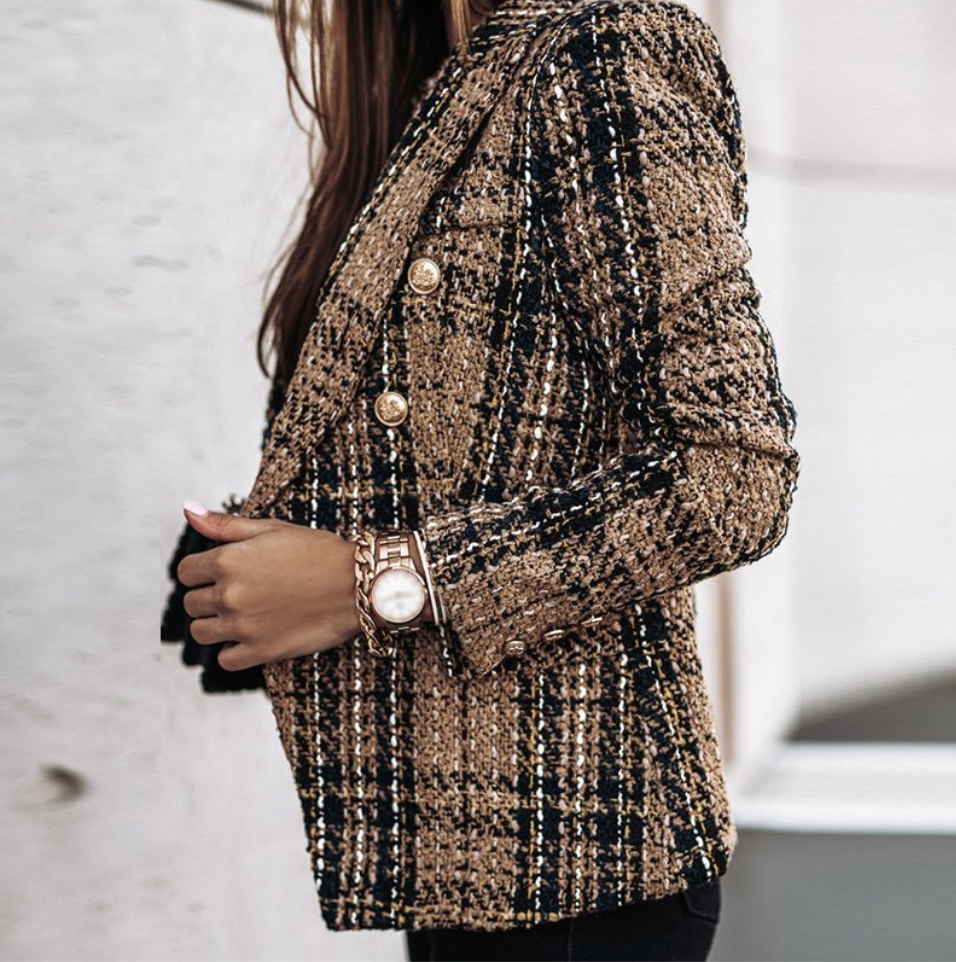 Noemi™ | Classic Check Blazer