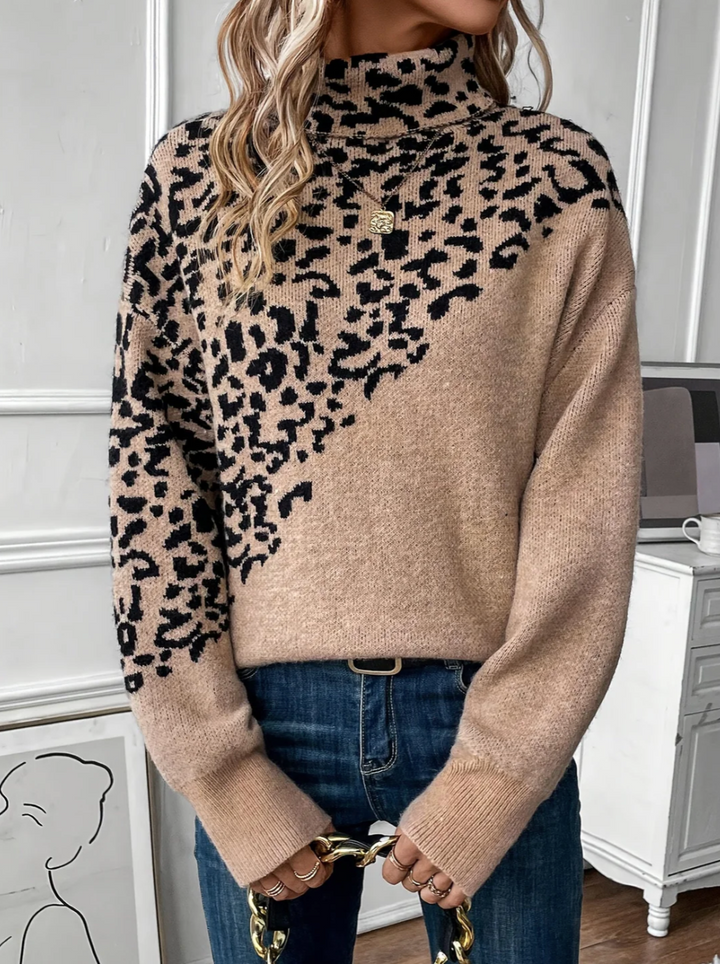 Adelasia™ | Leopard Print Sweater