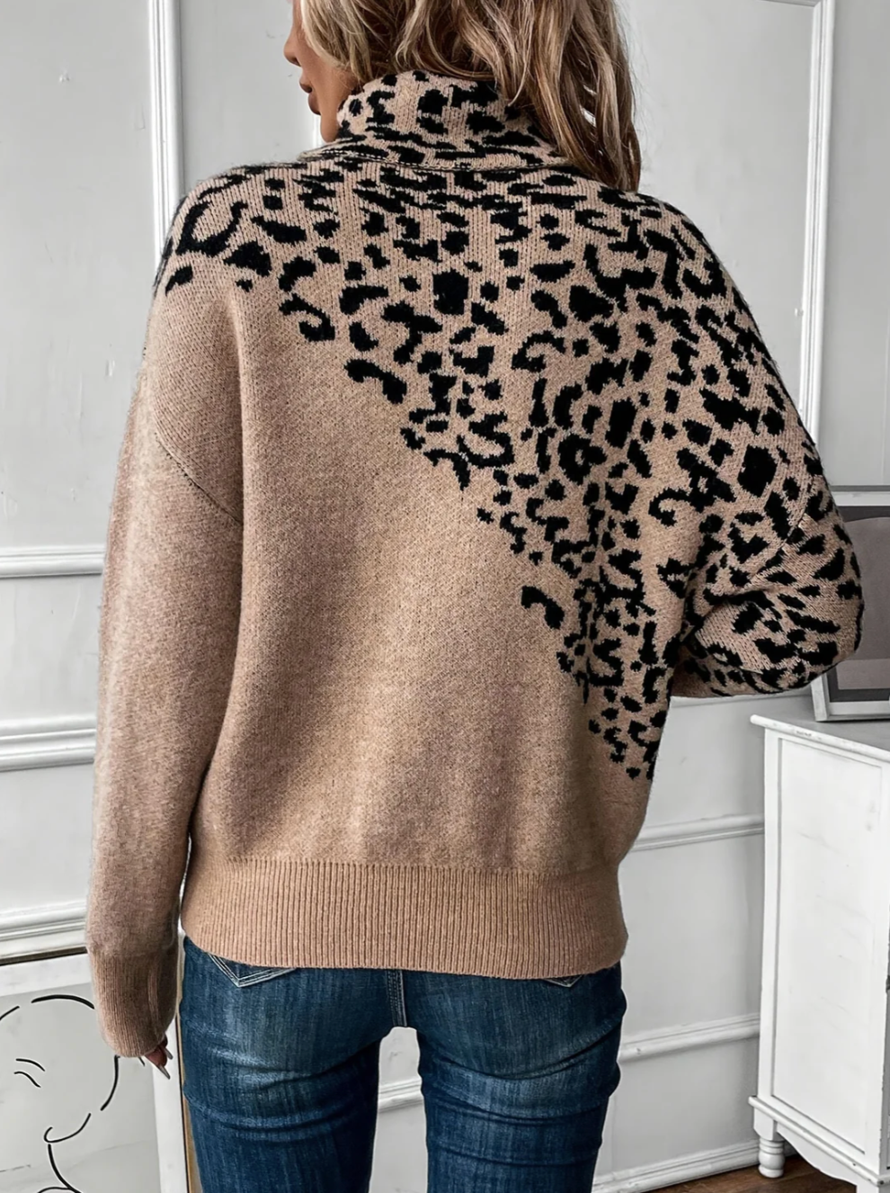 Adelasia™ | Leopard Print Sweater