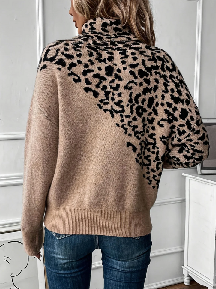 Adelasia™ | Leopard Print Sweater
