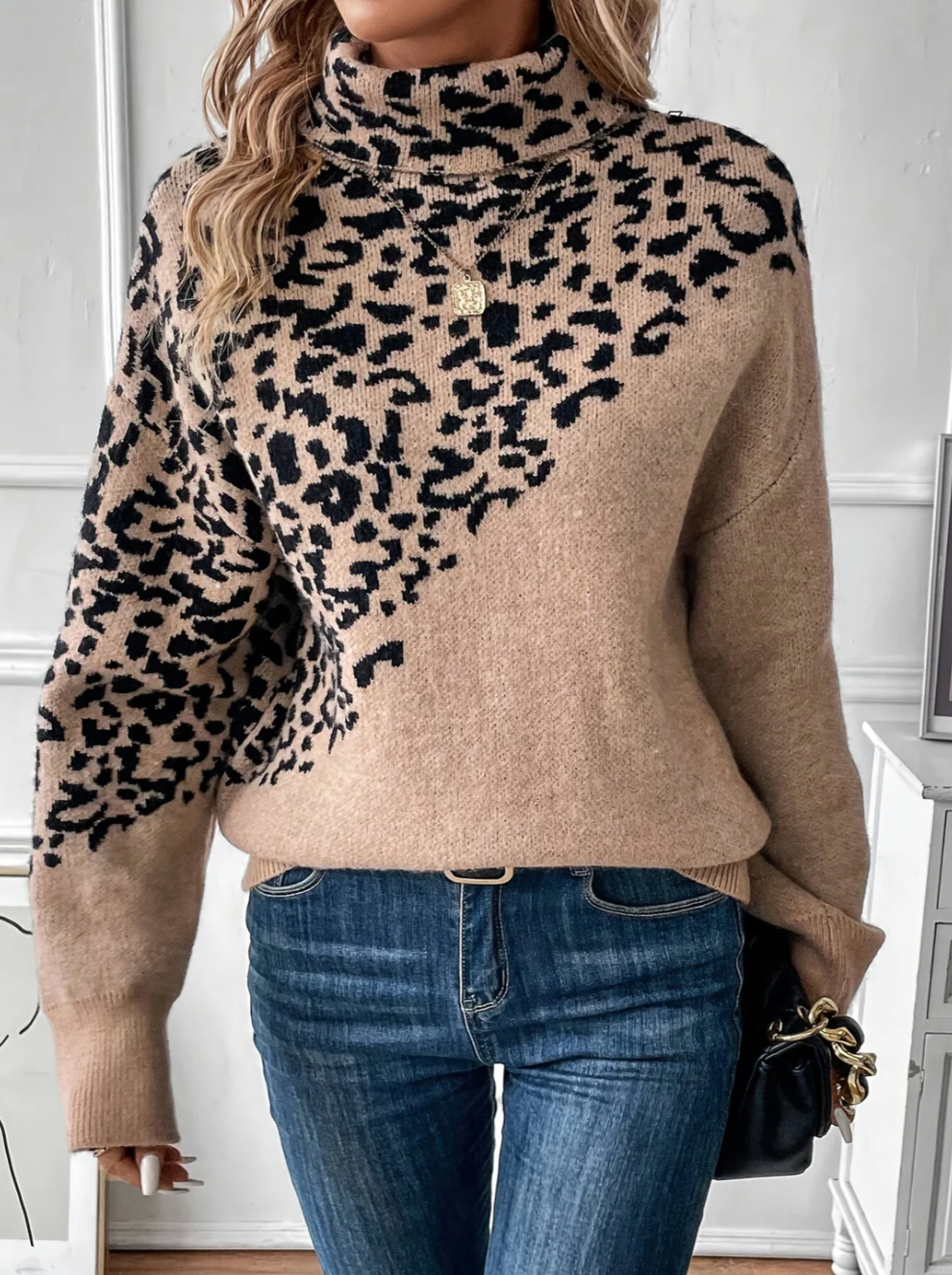 Adelasia™ | Leopard Print Sweater