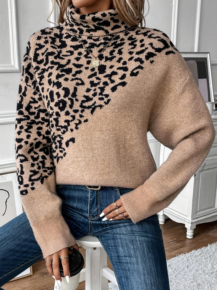 Adelasia™ | Leopard Print Sweater
