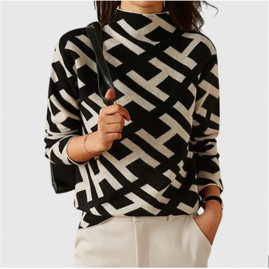 Fiore™ | Elegant Patterned Sweater