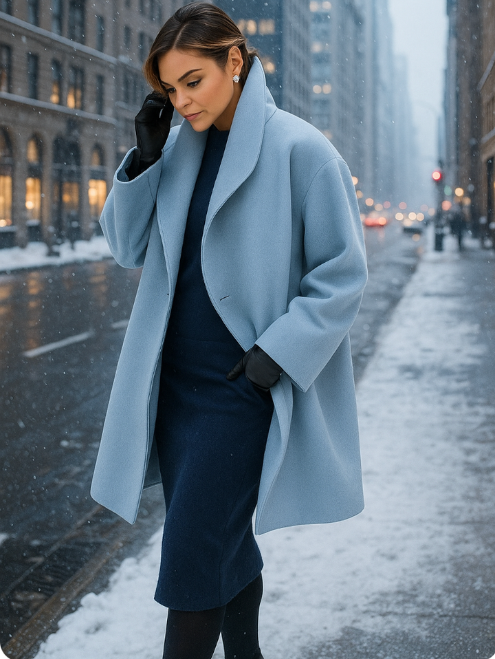 Camilla | Elegant Hooded Coat