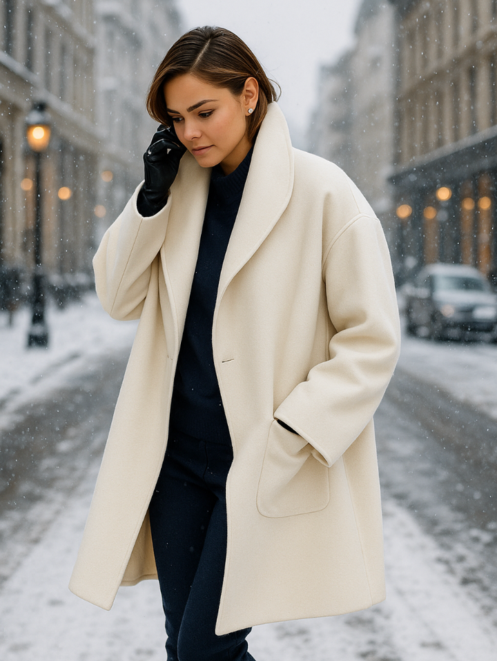 Camilla | Elegant Hooded Coat