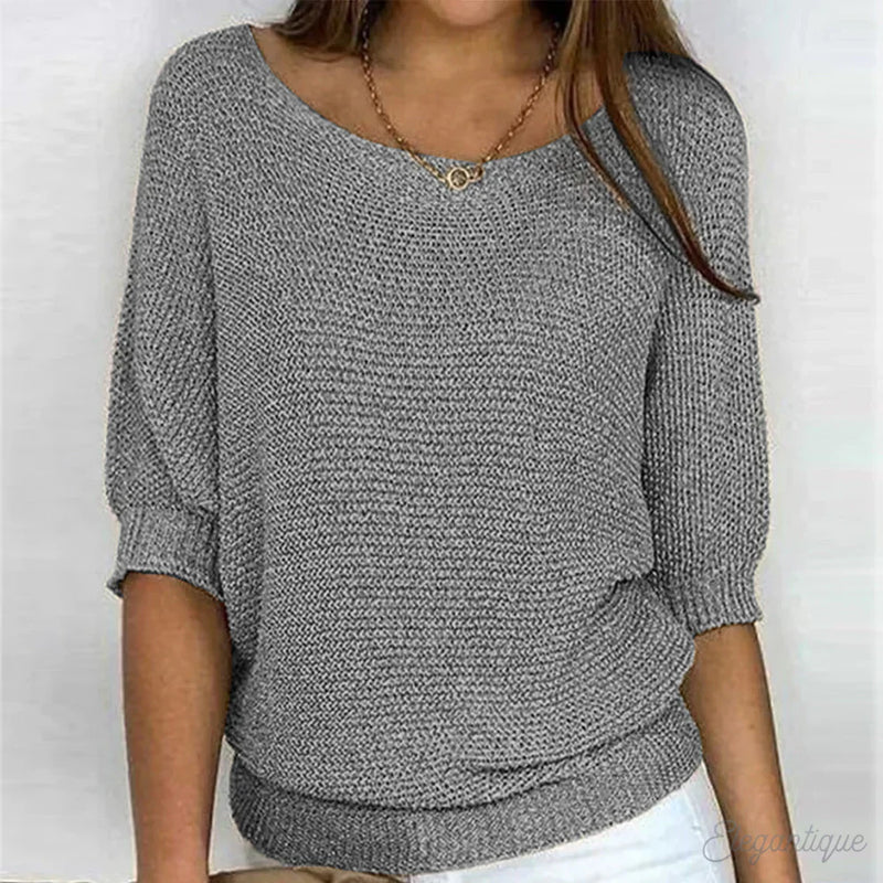 Clara™ | Relaxed Knit Top
