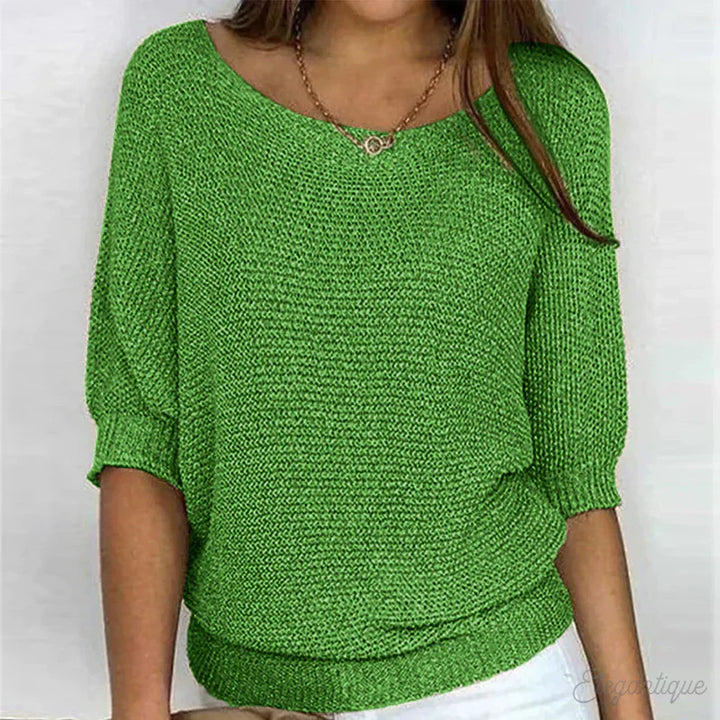 Clara™ | Relaxed Knit Top