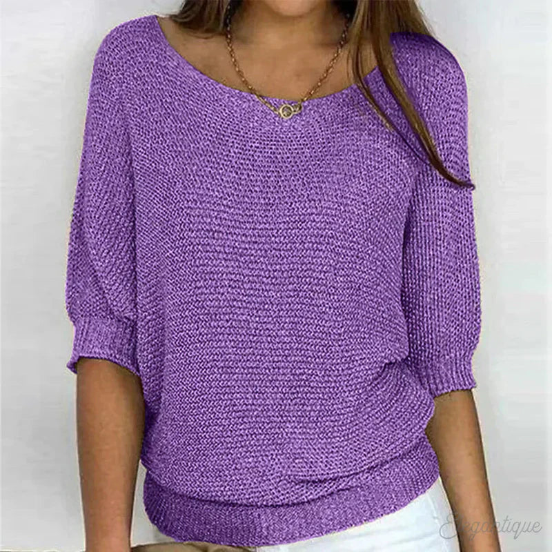 Clara™ | Relaxed Knit Top