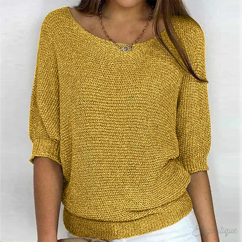 Clara™ | Relaxed Knit Top