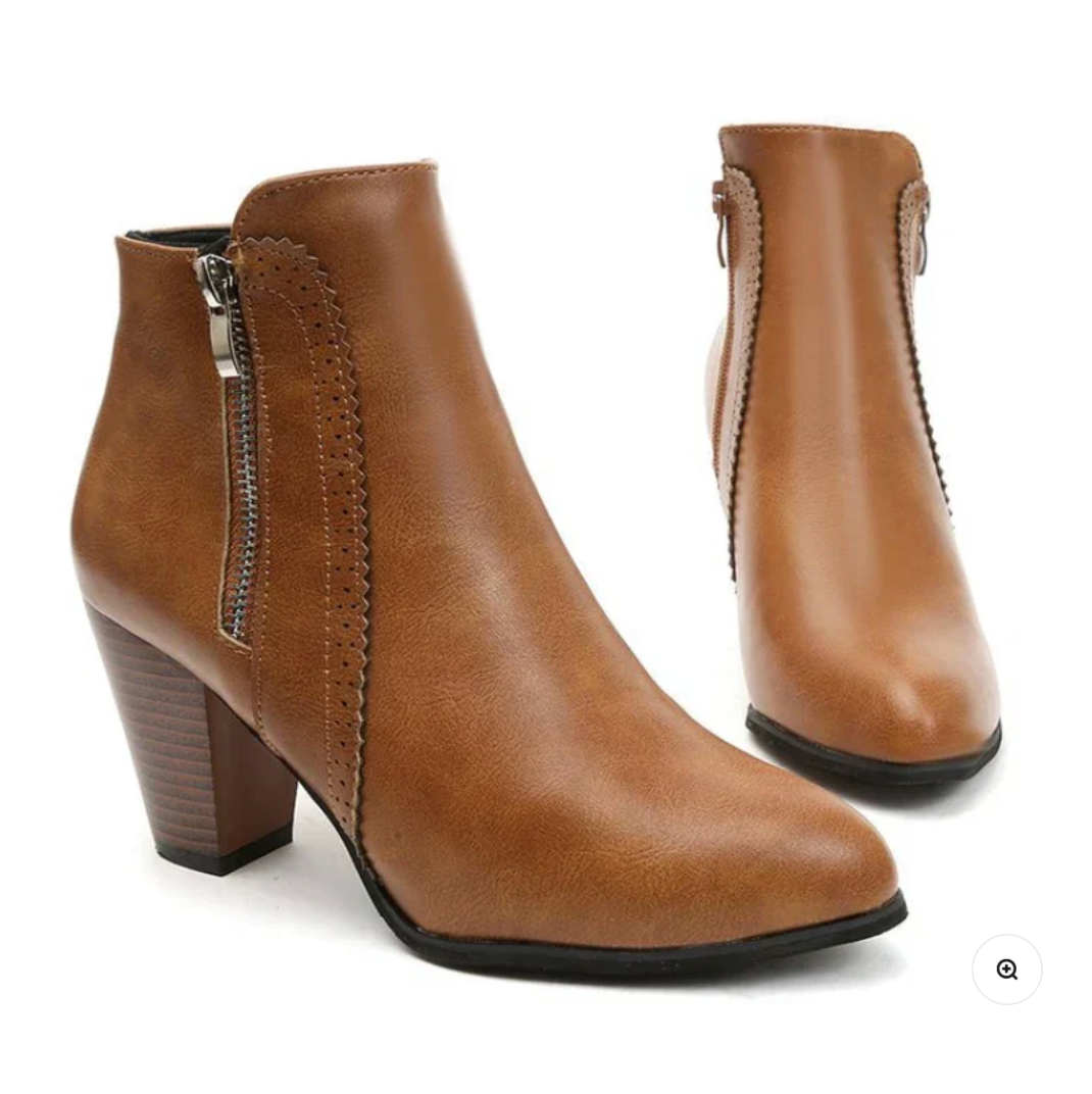 Maddalena | Retro Elegance Ankle Boots