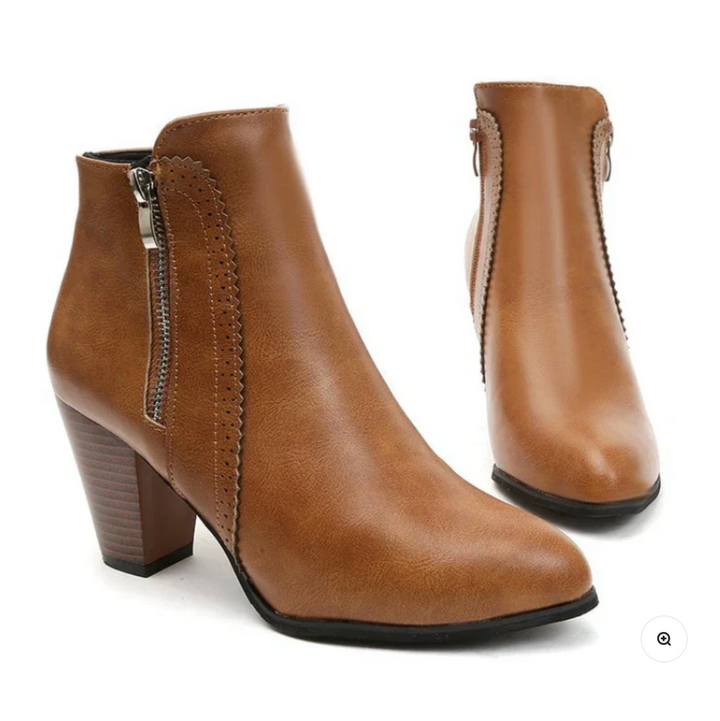 Maddalena | Retro Elegance Ankle Boots