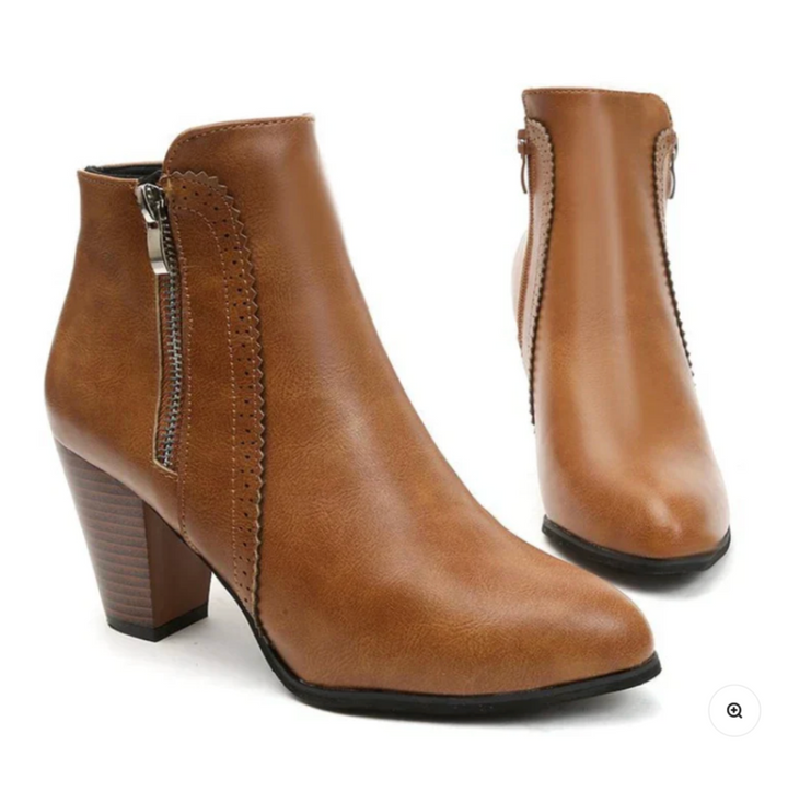 Maddalena™ | Retro Elegance Ankle Boots