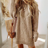 Rachele™ | Long Sleeve Sweater Dress