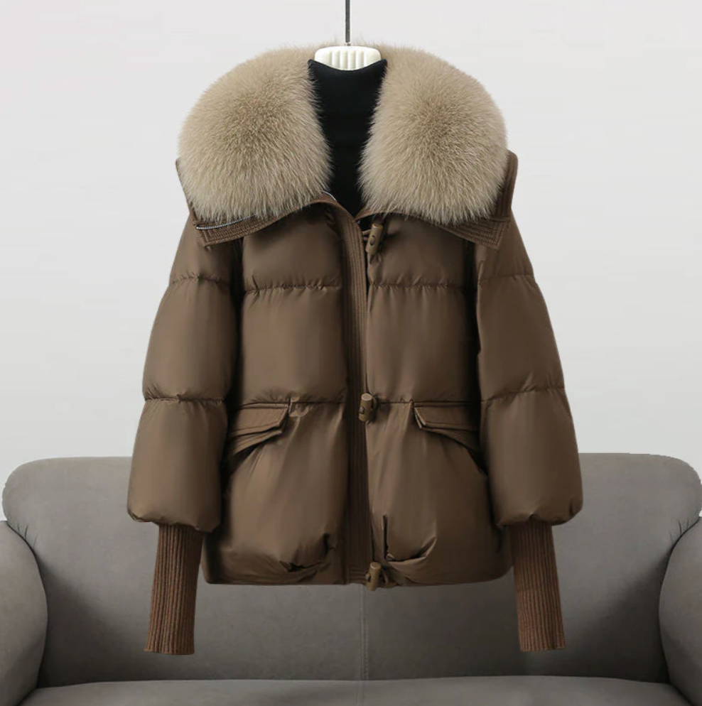 Sabrina™ | Fur-Collared Jacket