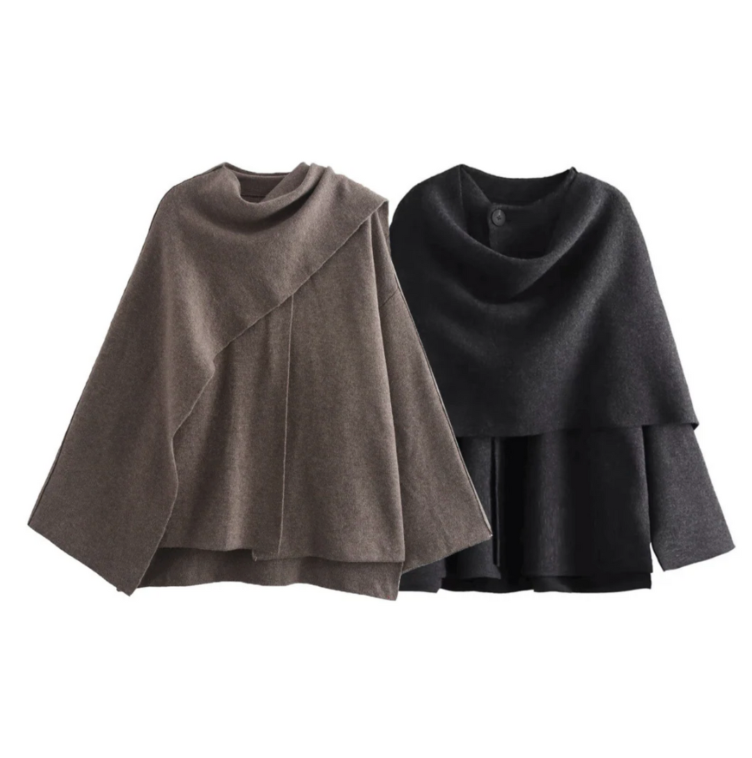 Eulalia™ | Elegant Cloak Coat