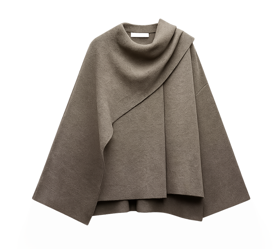 Eulalia™ | Elegant Cloak Coat