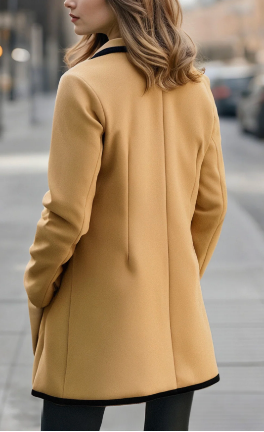 Lunara™ | Double-Breasted Coat