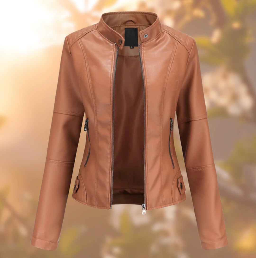 Elarica™ | Modern Leather Jacket