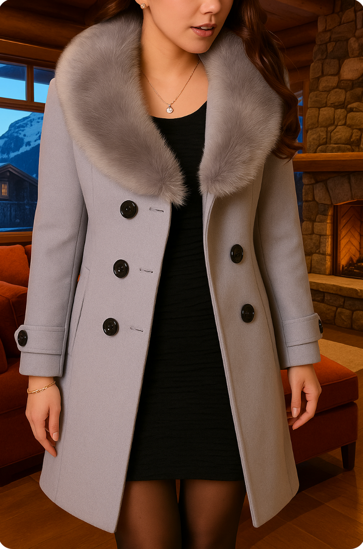 Serena™ | Fur Collared Jacket