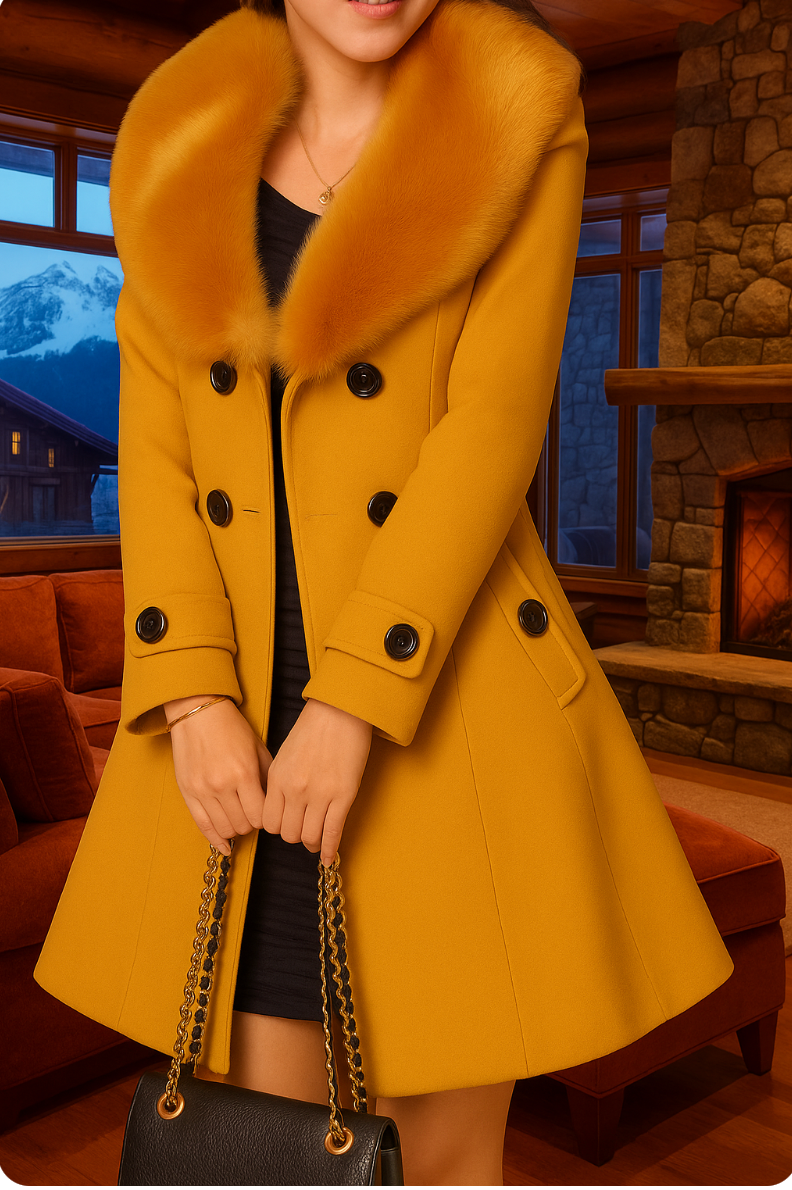 Serena™ | Fur Collared Jacket