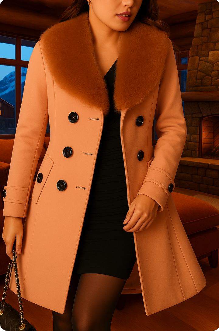 Serena™ | Fur Collared Jacket