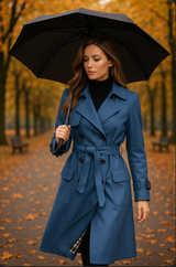 Stefania™ | Stylish Trench Coat