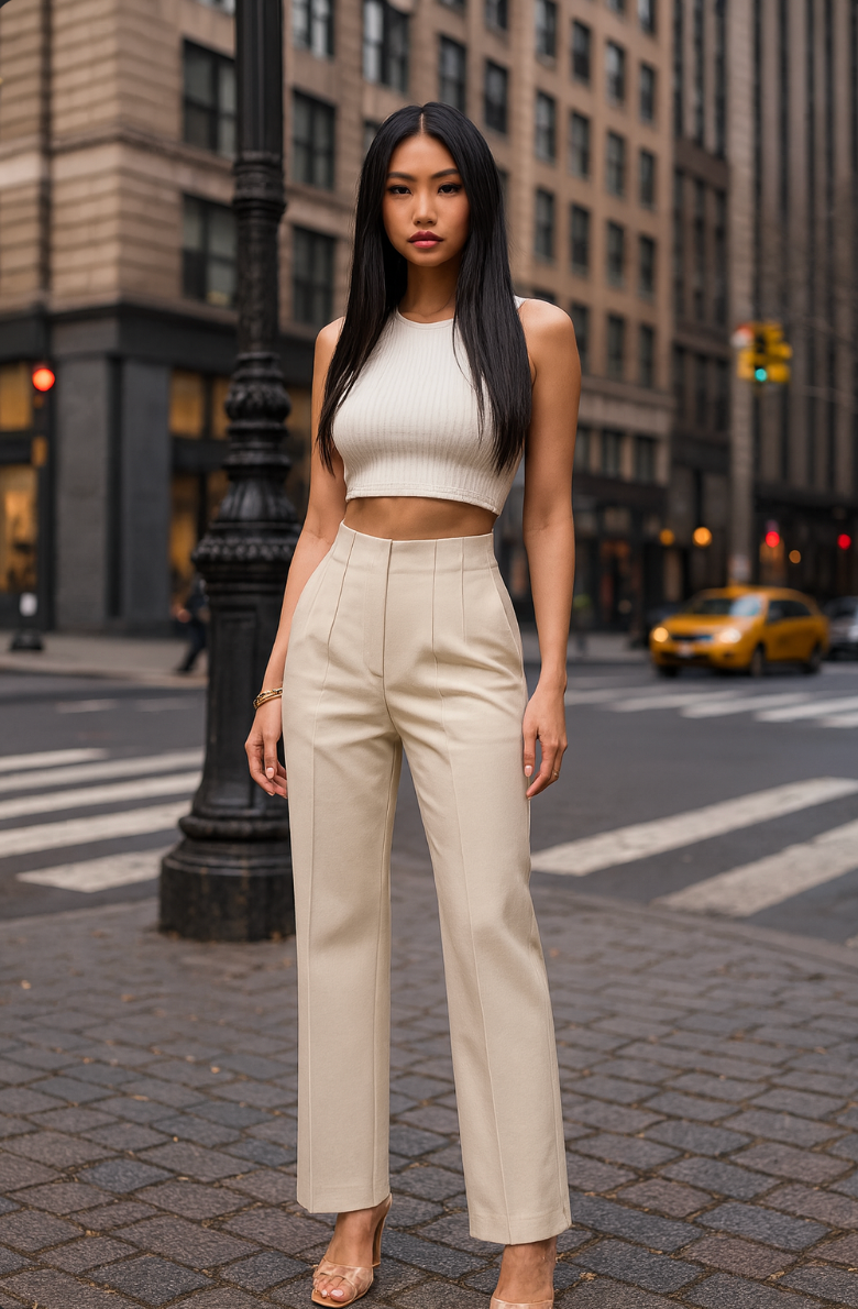 Giorgia™ | High-Waisted Trousers